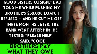 He Forced Me to Cosign My Brother’s Loan — I Refused. Months Later, the Bank Called Him Instead…