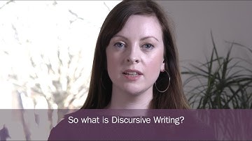 What is Discursive Writing