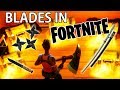 Swords knives and other blades in fortnite coming soon