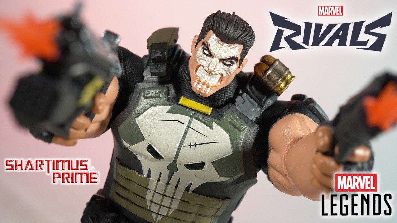 Marvel Legends PUNISHER Marvel Rivals Video Game Hasbro Action