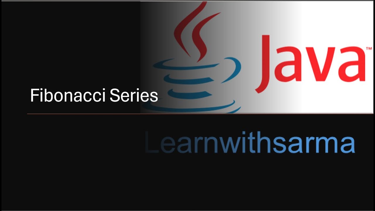 Solving Fibonacci Series code || Java || Programming - YouTube