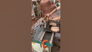Kĩ thuật cắt mộng gỗ l Đồ Gỗ Đức Nghĩa #shorts