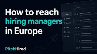 EU Job Search: Email Hiring Managers From Your Gmail | PitchHired
