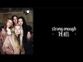 THE ACES Strong Enough Lyrics mp3