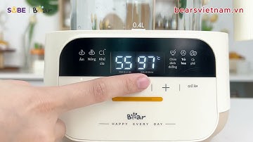 Máy đun nước hâm sữa Bear WW-4H12W (Bản Quốc Tế)