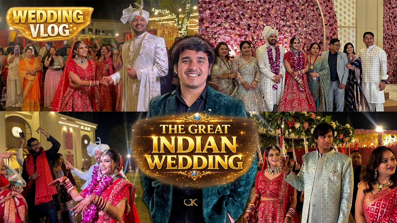 The Great Indian Wedding 💍 | Kya Mast Khana Tha! 😋 | Indian Wedding Vlog