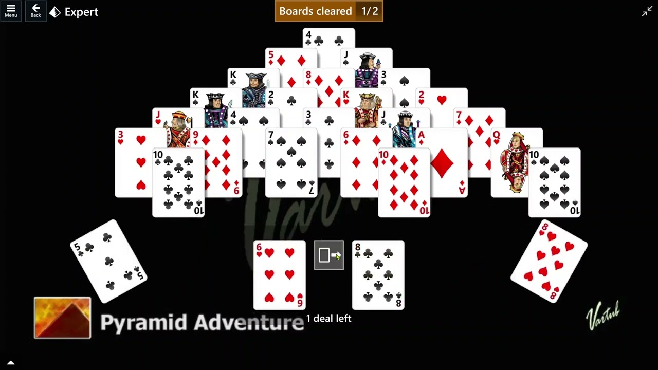 Pyramid Mountains Solitaire - Games online