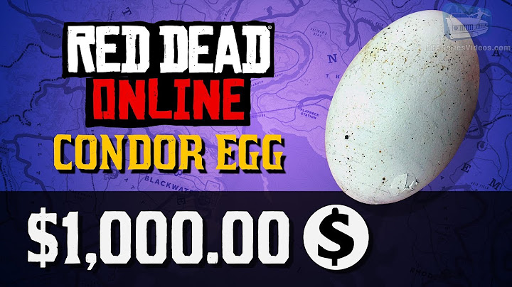 Red Dead Online - Rare Condor Egg Worth $1,000 (Free Roam Event)