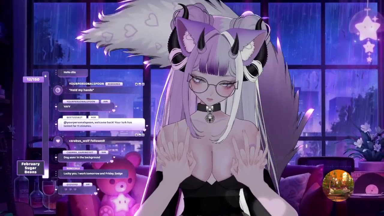 ASMR 3DIO💜||  Reading you to sleep ᶻ 𝗓 𐰁 || !tingles !tip !burp !love !hug !discord @diia