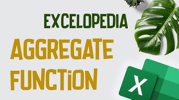 How to Use Excel AGGREGATE Function with Multiple Criteria