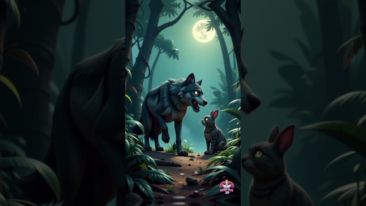 🐰 Brave Rabbit Saves Cat from a Deadly Storm 🌊🐱 | Emotional Rescue Story ❤️ 