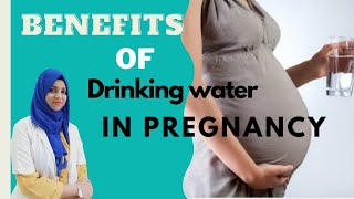 Benefits of water in pregnancy l pregnancy me paani kitna Pina chahiye l Learn with Dr Nikhat