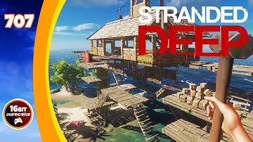 Building A Gyrocopter Landing Pad Over The Forest - Stranded Deep (707)