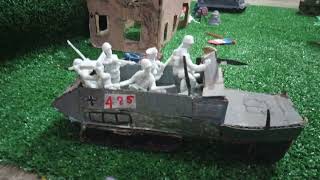 Operación Cobra/stop motion/WWII toy soldiers