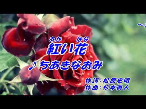 ちあきなおみ 紅い花 無料音楽視聴動画まとめ Youtube 演歌 カラオケ 歌謡曲