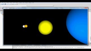 OpenGL Solar System screenshot 5
