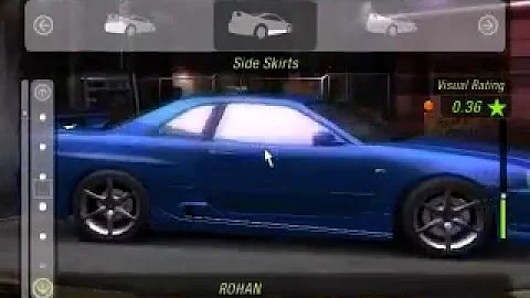 Need For Speed Underground 2- Montando NISSAN SKYLINE GTR 34