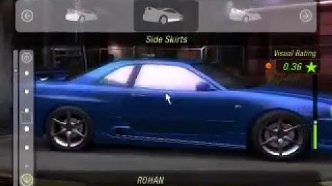 Need For Speed Underground 2- Montando NISSAN SKYLINE GTR 34