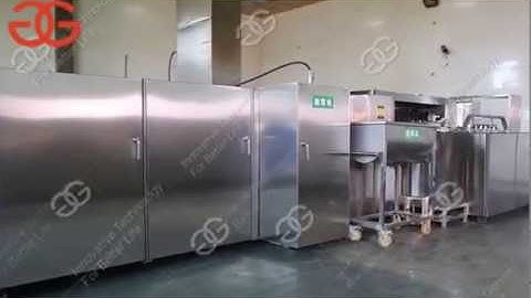 Full Automatic Rolled Sugar Cone Production Line Working Video