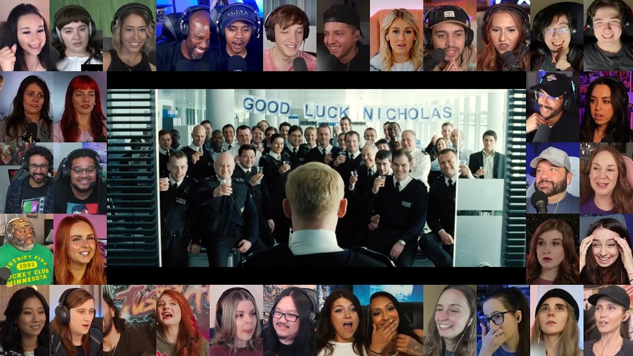 Good Luck Nicholas - Hot Fuzz (2007) - Reaction Mashup