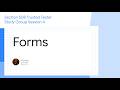 Session 4: Forms Accessibility Testing | DHS Section 508 Trusted Tester Study Group by GDG Vienna