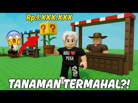 BUSET!! Gw Dapet Tanaman TERMAHAL Di Roblox GROW A GARDEN Gara Gara Ini....