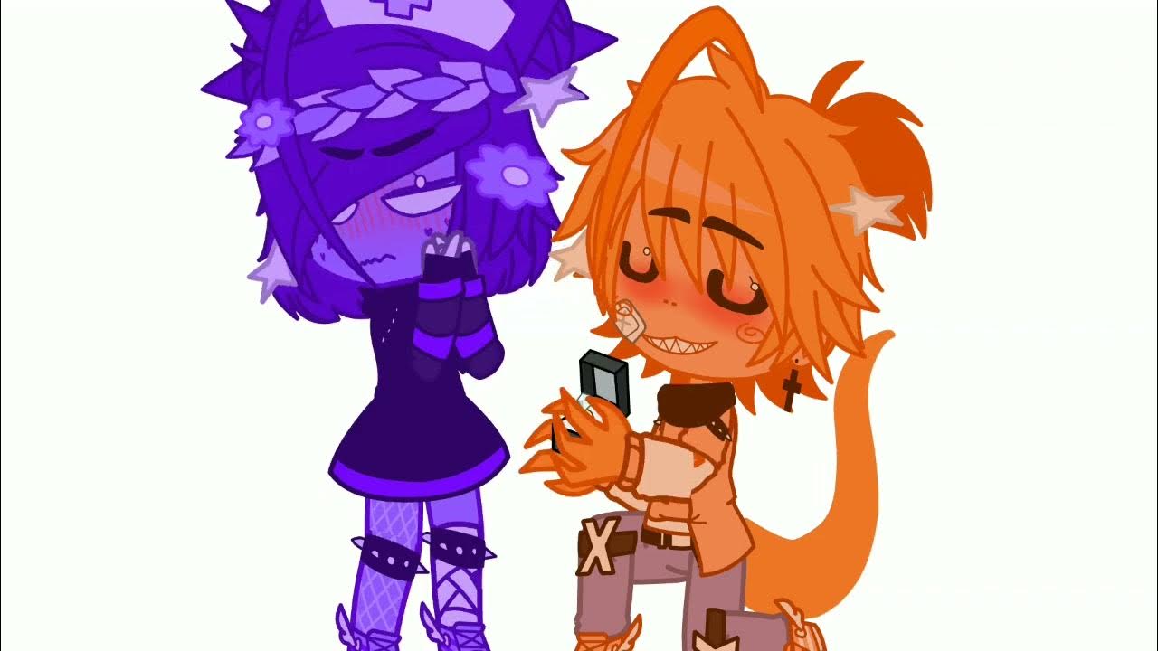 💜Orange x 🧡 Purple 🌈Rainbow Friends 