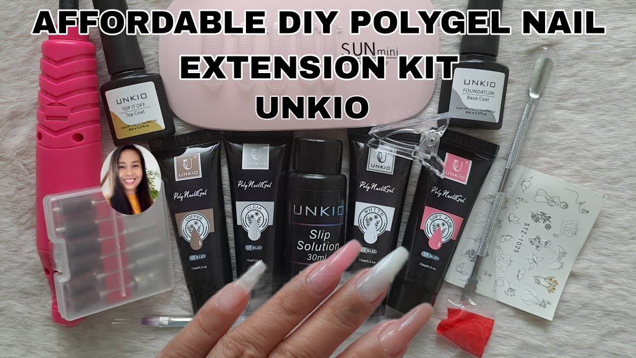 2021upgrad] Polygel Nail Extension Kit - Easy DIY Nails Art Design Salon UV  acrylic Poly Gel Set for Nail Art Beginner, Include 8 Glitte Colors ,5pcs  nail tips clip,120Pcs Clear Builder Gel