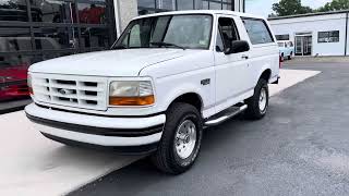 1995 Ford bronco O.J. Simpson special classic 4x4 suv in great shape for sale #davisautosales