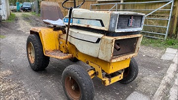 IH Cub Cadet 1200 , first drive