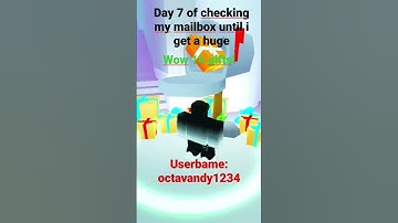day 7 of checking my mailbox until i get a huge #gaming #petsimulator #psx #roblox