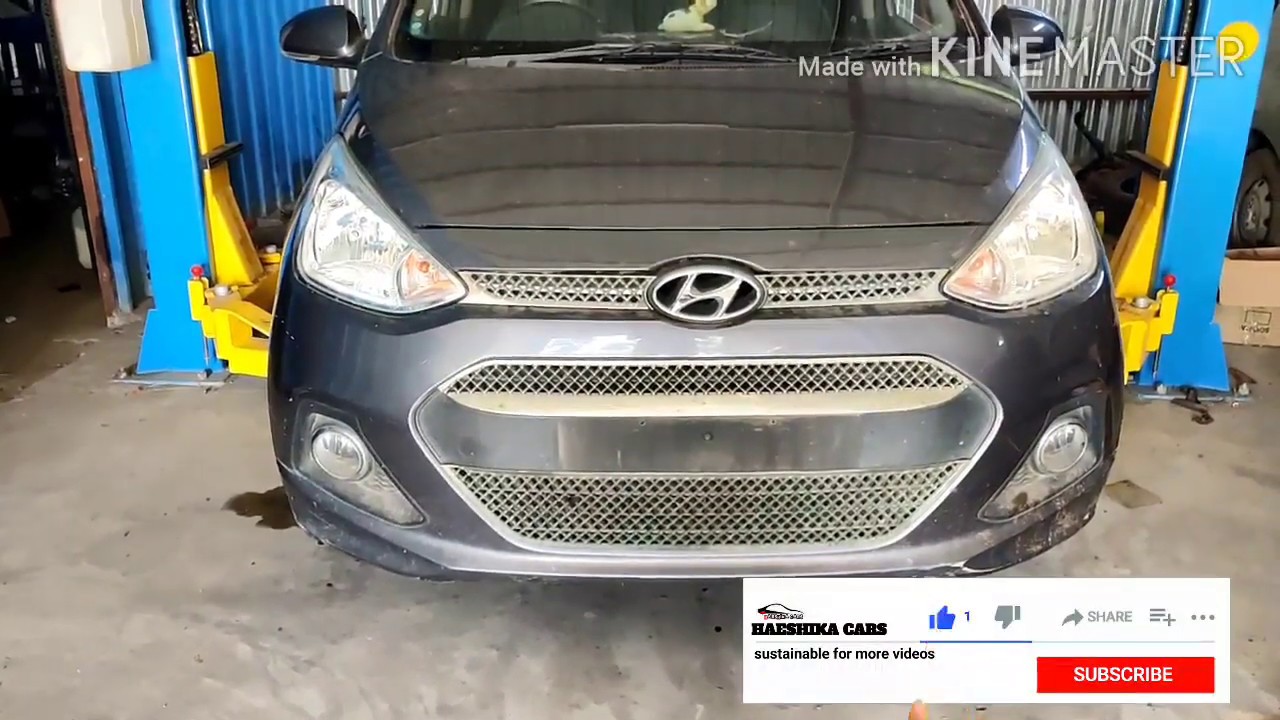 Hyundai Grand i10 Xcent petrol full oil service paid Service periodical