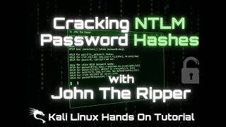Cracking Ntlm Password Hashes With John The Ripper Kali Linux Hands On Tutorial Urdu