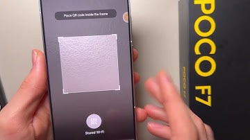 How to Connect to WiFi by QR Code on POCO F7