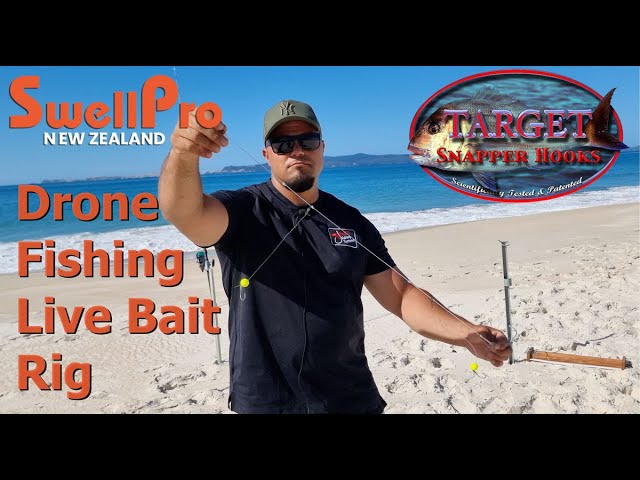 Drone Fishing Livebait Rig Plus Bait Board - Using SwellPro FD1