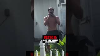 Neighbor Goes FULL RACIST on Black Neighbor