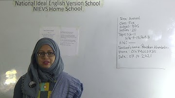 Class: Five, Subject: BGS (Lecture- 20), Topic: Ch-11, S/Q-9-15, Part- 3