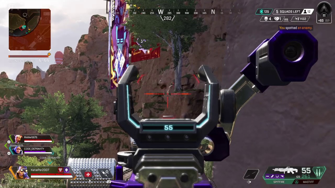 INTENSE Game (Sick Kraber Shot at end)