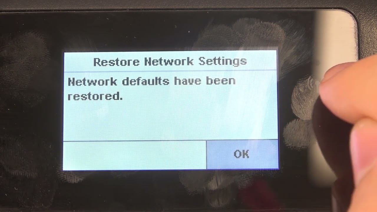Reset HP ENVY 5010 Network Settings Easily