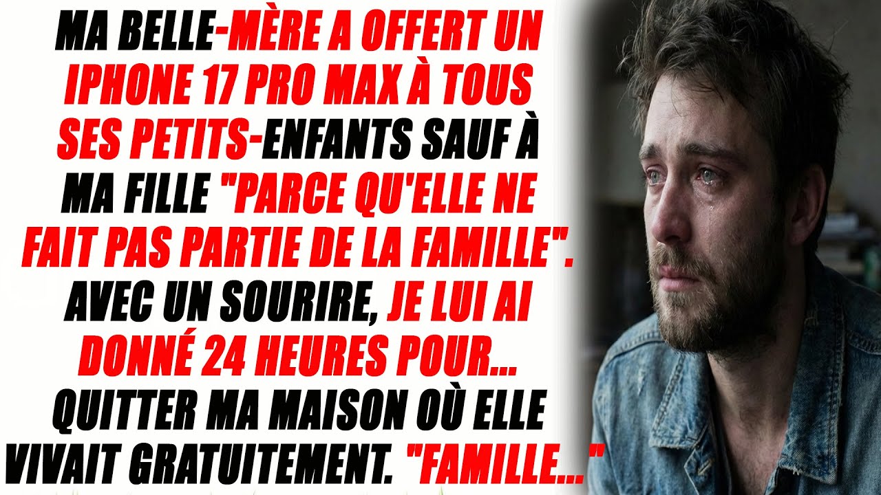 « Grand-mère, et le mien ? » a demandé ma fille de treize ans, debout au milieu de la salle, devant toute la famille. Le silence qui a suivi m’a glacé le sang. Nous étions censés fêter les...