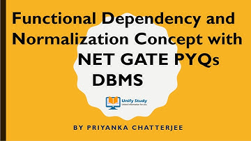 Functional Dependency and Normalization Concept with NET GATE PYQs - Day 2 | by Priyanka Chatterjee