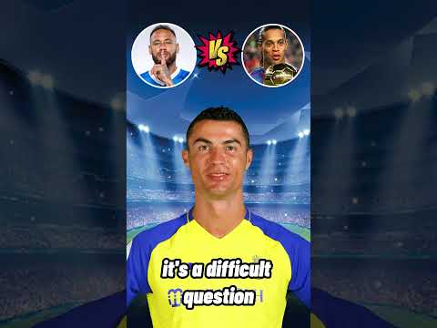 Messi asks Ronaldo - Who is Better? (Messi vs Ronaldo, Neymar vs Ronaldinho, Mbappe vs Haaland)