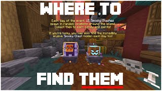 All 15 Spooky Stash Chest locations in MCCI Day 1