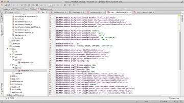 Custom Button UI with Ext 4.2.x