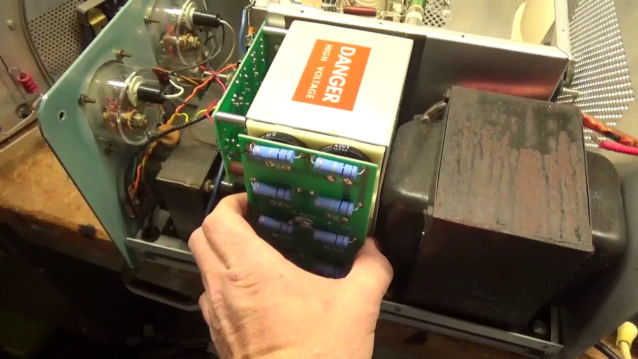 Heathkit sb-220 Repair with mods - YouTube