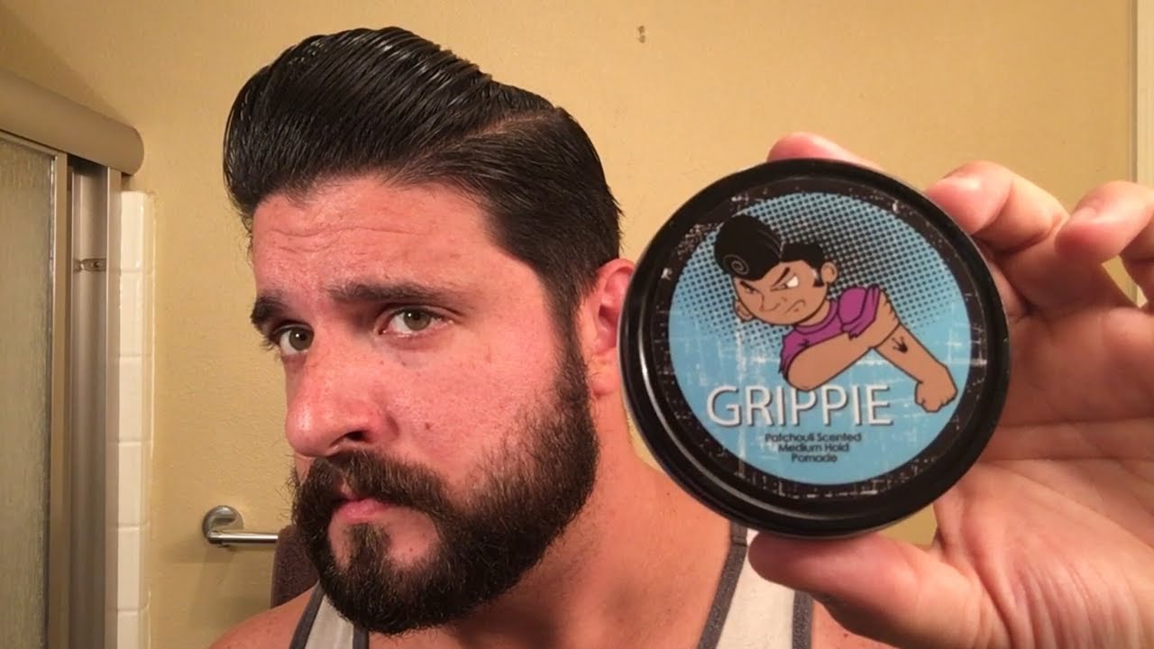 Pompking Pompking Grippie Pomade Review - YouTube