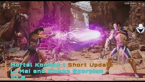 MK1 Li Mei and Kameo Scorpion Update V1.2 Combo | MK1 Script Cronus Zen/MAX
