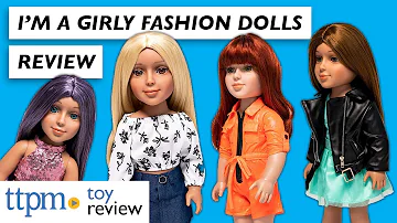 Lola, Zoe, Robyn, and Lucy Fashion Dolls from I'm A Girly