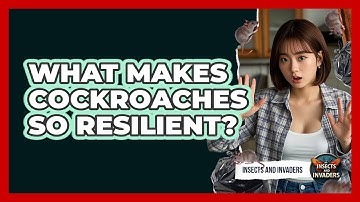 What Makes Cockroaches So Resilient? - Insects and Invaders