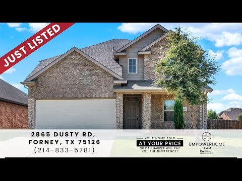 2865 Dusty Road, Forney, TX home video tour
